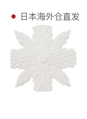 日本直邮WEDGWOOD 节日装饰品雪花（白色）1080958