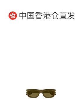 香港直邮SAINT LAURENT 男士眼镜 SL837003 AW2025 棕色 全框太阳
