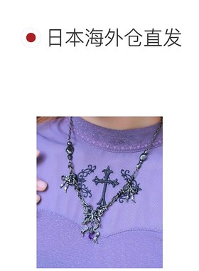 1h可退 日本直邮axes femme POETIQUE 女士 半夜丝带风格项链 设