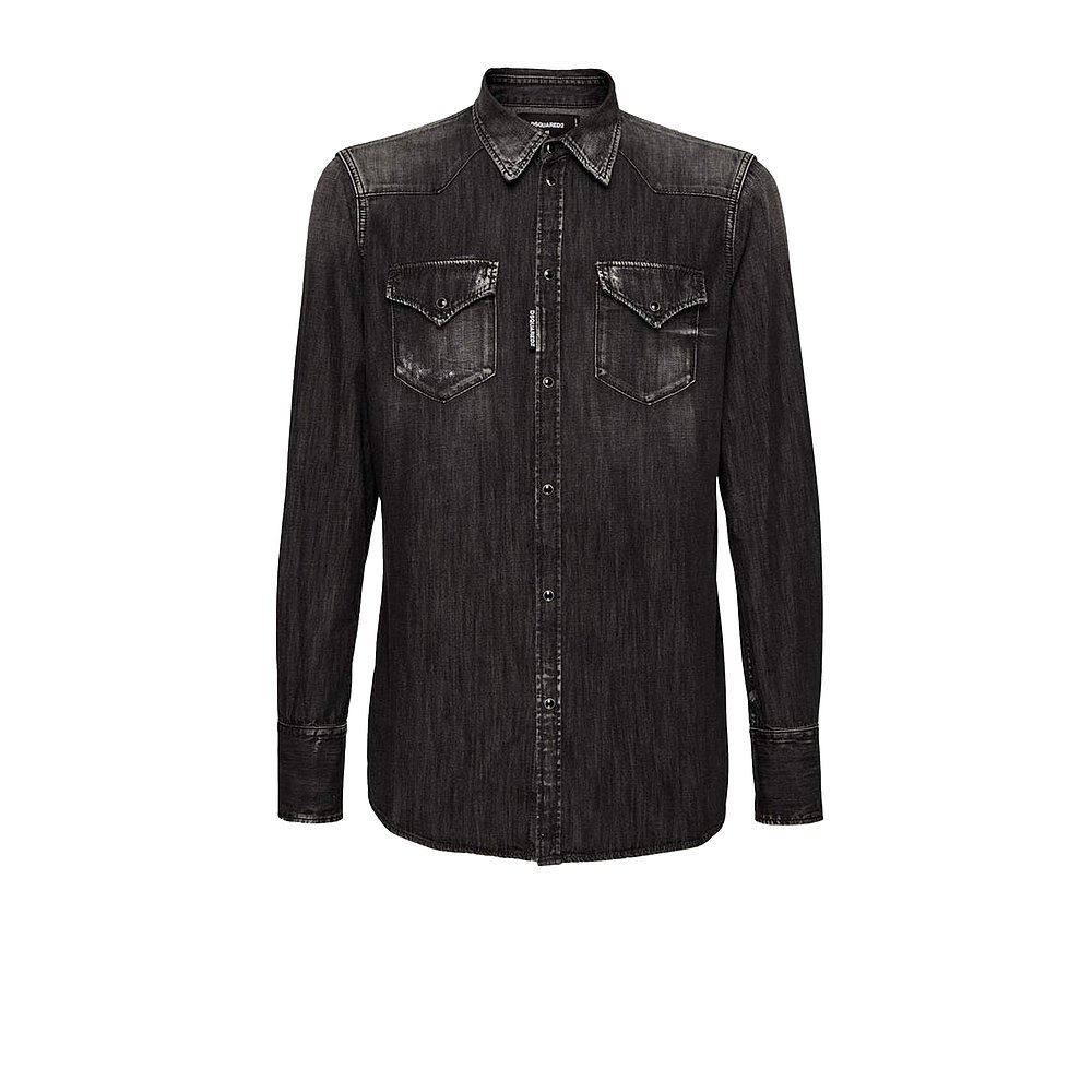 1h可退 欧洲直邮DSQUARED2 男士衬衫 S74DM0848S30826900 - 图2