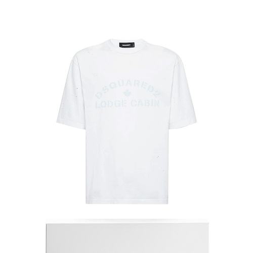 香港直邮DSQUARED2 Logo印花T恤上衣S74GD1382S24583100男 - 图3