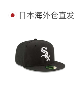 日本直邮Newera 帽子 59FIFTY 白色黑色 男士女士 MLB球队 鸭舌帽