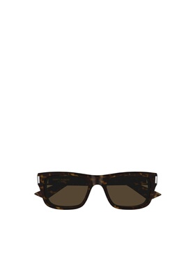 SAINT LAURENT 男士太阳镜 SL83004 AW2025 黑色 全框太阳镜