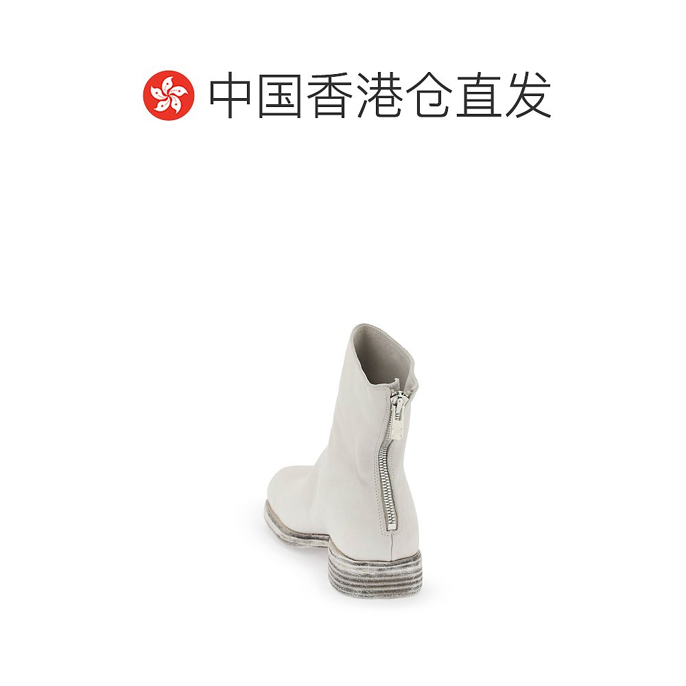 香港直邮潮奢 Guidi 鬼帝 男士 后拉链短筒靴 79086C156T - 图1
