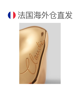 自营欧洲直邮Claudie Pierlot 金色心形骑士戒指女士