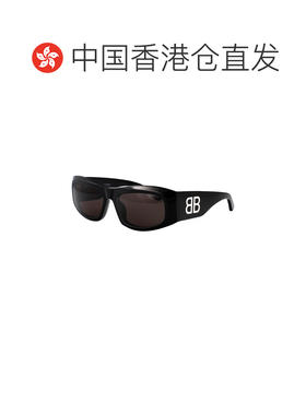 1h可退 香港直邮BALENCIAGA 女士眼镜 BB0395S001 SS2026 黑色 全