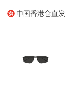 香港直邮BALENCIAGA 男士太阳镜 BB0413S001 SS2025 黑色 几何框