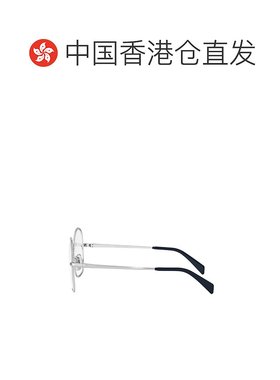 香港直邮CELINE 男士眼镜 CL50152U016 AW2024 白色 徽标平光镜