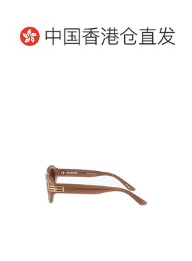香港直邮BALENCIAGA 女士太阳镜 BB0434SK004 AW2025 粉红色 BB04