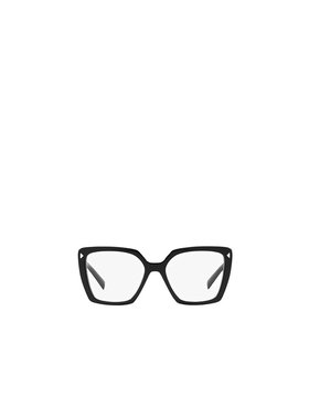 PRADA 女士眼镜 PR16ZV1AB1O1 CO 普拉达 徽标黑色平光镜