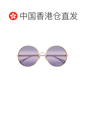 香港直邮CHLOÉ 女士太阳镜 CH0321S002 CO 金色