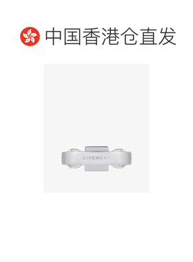 香港直邮GIVENCHY 女士戒指 BF30L5F05M040 AW2024 白色 徽标戒指