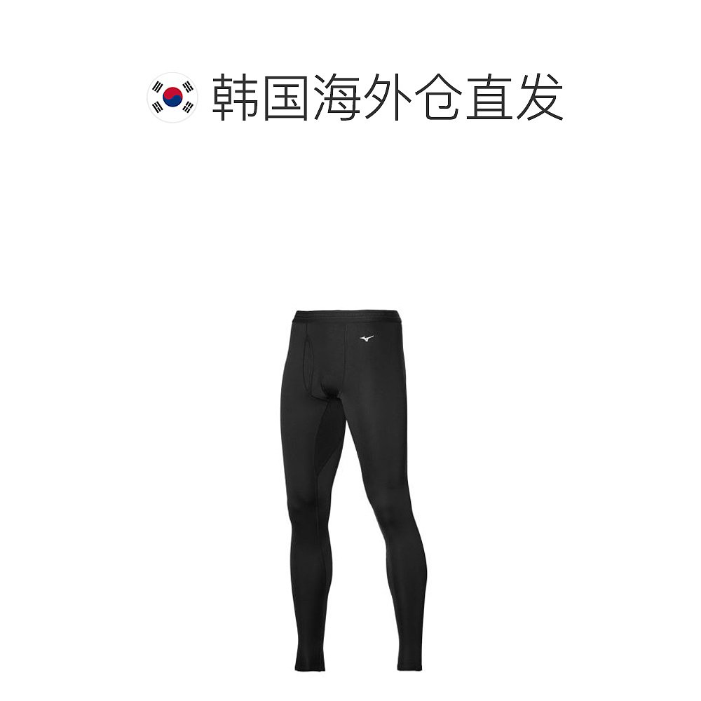 韩国直邮MIZUNO23FW打底裤男A2GBA553Black - 图1