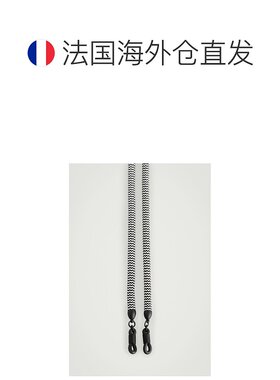 自营欧洲直邮COS 男士黑色/白色黄铜太阳镜新款