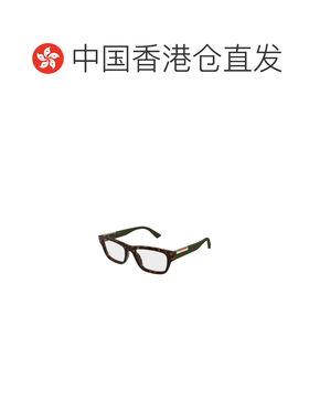 香港直邮GUCCI 男士眼镜 GG2091O008 SS2026 棕色 矩形光学眼镜