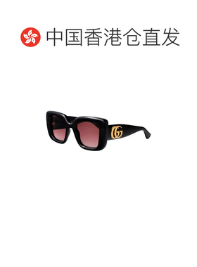 香港直邮GUCCI 女士太阳镜 GG1975S001 AW2025 古驰黑色配饰