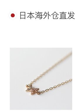 1h可退 日本直邮cui-cui 钻石 蝴蝶手链 K10YG 756524