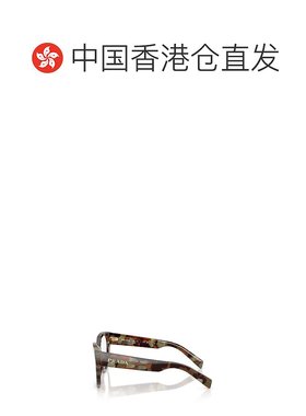 香港直邮PRADA 女士眼镜 PRC06V22F1O1 SS2026 灰色 全框平光镜