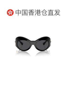 1h可退 香港直邮VERSACE 女士眼镜 VE4462GB187 AW2025 黑色 logo