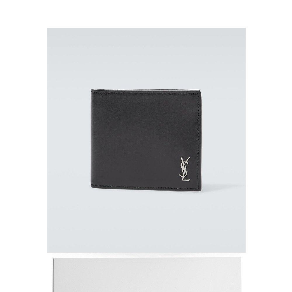 1h可退 香港直邮Saint Laurent 圣罗兰 男士 Cassandre 皮革钱包,淘宝优惠券,粉丝福利购,淘宝优惠卷
