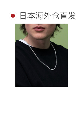 日本直邮Karlas 男女同款 925银小豆链 长款简约项链 tr25150