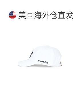 美国直邮SPORTY&RICH/NY Crest女士帽子鸭舌帽 【付后1h可退】