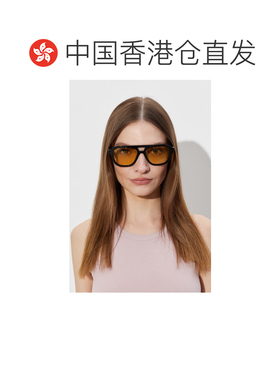 香港直邮BALENCIAGA 女士眼镜  870674T00391947 SS2026黄色配饰