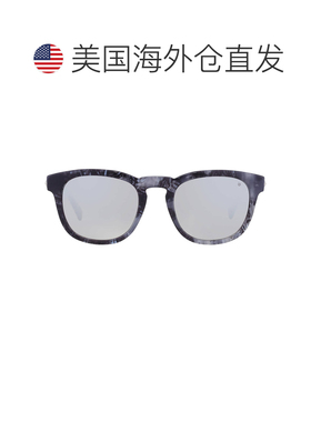 自营John Varvatos Smoke Oval Men's Sunglasses SJV555 0BLE 50