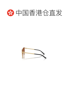 香港直邮VERSACE 男士眼镜 VE2266100213 CO 棕色 金属框太阳镜