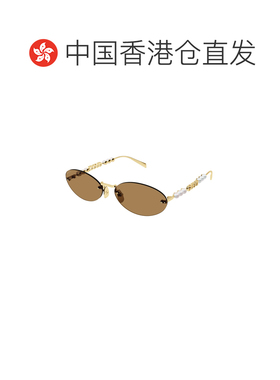 1h可退 香港直邮GUCCI 女士眼镜 GG1922S003 SS2026 棕色 椭圆形