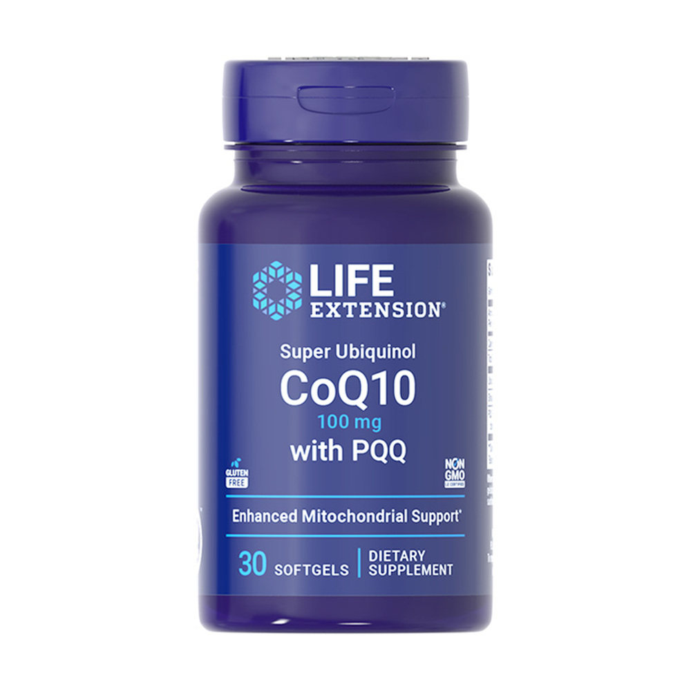 香港直邮沿寿life extension还原型泛醇辅酶q10备孕线粒体PQQ