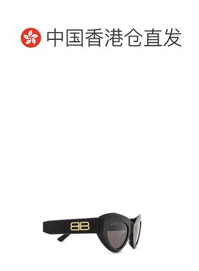 香港直邮BALENCIAGA 女士眼镜 BB0236S001 SS2024 黑色 Balenciag