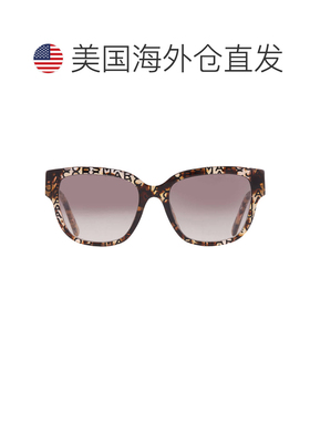 自营Marc Jacobs Brown Gradient Square Ladies Sunglasses MARC