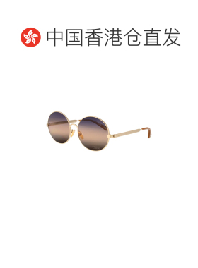香港直邮CHLOÉ 女士眼镜 CH0281S002 SS2026 灰色 全框太阳镜