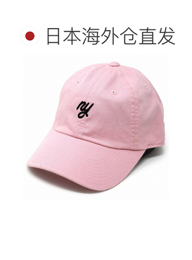 日本直邮AMERICAN NEEDLE 棒球帽 棉质 NY刺绣Logo 粉色 均码 男