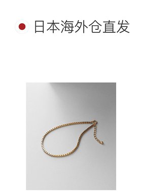 1h可退 日本直邮COCOSHNIK女士金色涂层贝内齐安设计链条手链 767