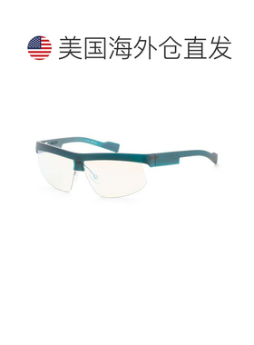 自营DKNY中性款66mm青色太阳镜-青色 美国奥莱直发