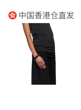 1h可退 香港直邮潮奢 We11Done 女士 黑色 Handmade Studded Noeu