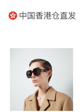 1h可退 香港直邮奢淘 Gucci 双G细节太阳镜 女 778267J0740古驰