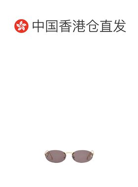 香港直邮FENDI 女士太阳镜 FE4075US30AGULD AW2022 灰色 First徽