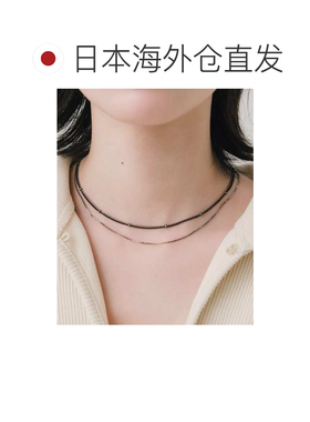 日本直邮SMELLY 女士 简约黑白双链项链 SM263302【付后1h可退】