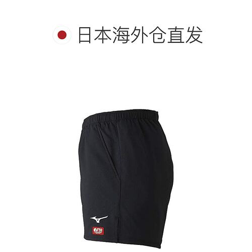 【日本直邮】Mizuno美津浓乒乓球运动速干短裤男式M黑金JTTA 82JB - 图1