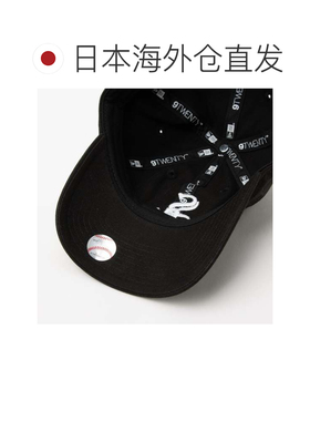 日本直邮NEW ERA MLB 女士经典核心系列 9TWENTY 帽子 白袜队黑色