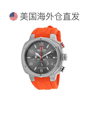 自营Seapro Men's Guardian Grey Round 44mm - grey 美国奥莱直