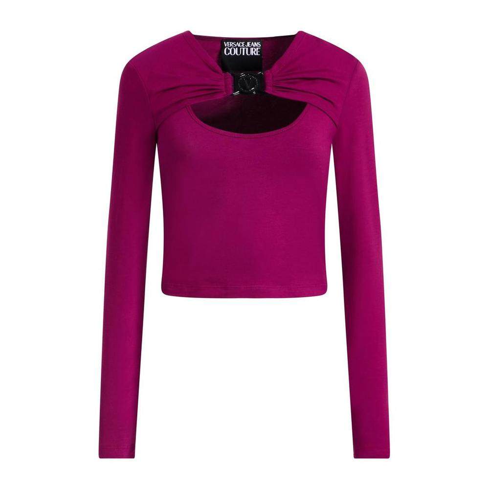 1h可退 【美国直邮】versace/范思哲 女士 上装T恤长袖针织衫,淘宝优惠券,粉丝福利购,淘宝优惠卷