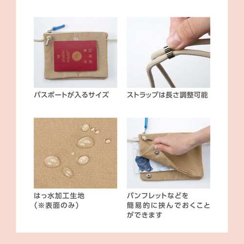 日本直邮Wpc. 防水旅行单肩包 豹纹与虎纹藏青色 - 图3