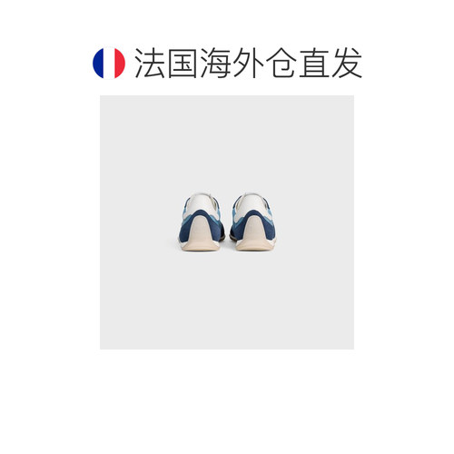 欧洲直邮CELINE RACER - 低帮运动鞋，饰以Triomphe标志，材质： - 图1