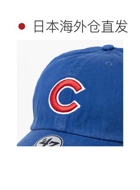 日本直邮NEW ERA 芝加哥小熊队皇家蓝棒球帽 47BRAND 熊标志帽子