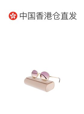 香港直邮CHLOÉ 女士太阳镜 CH0326S0001 AW2025 金色 Sunglasses