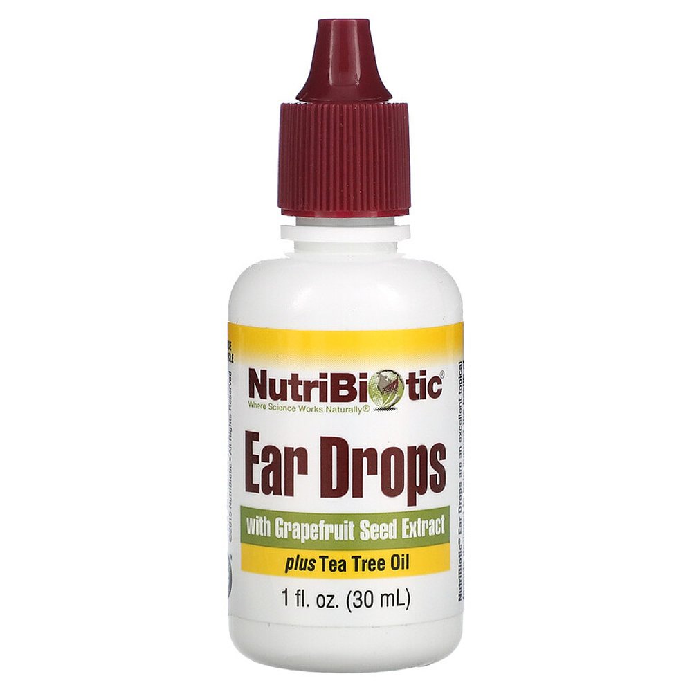 香港直发Nutribiotic滴耳剂含有葡萄柚籽提取物茶树油30ml - 图2